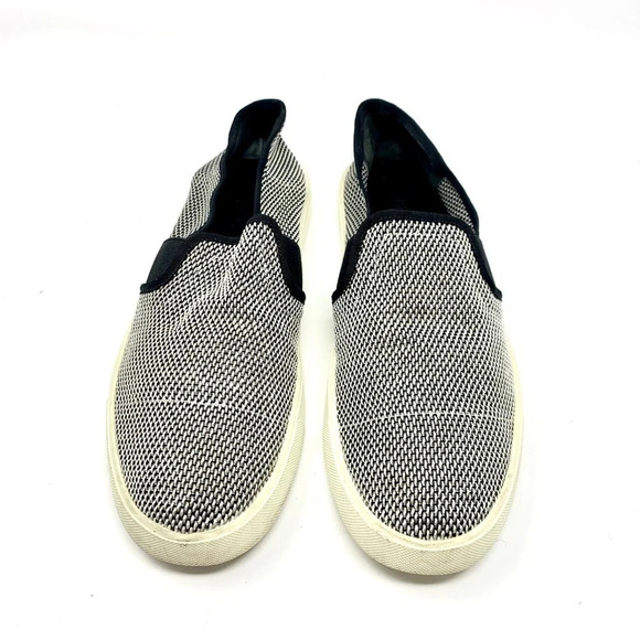 Vince‎ Preston 3 Slip-On Mesh Sneaker Black & White - Picture 3 of 8